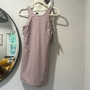 Nike Women's Bliss Sport Dress Diffused Taupe $105